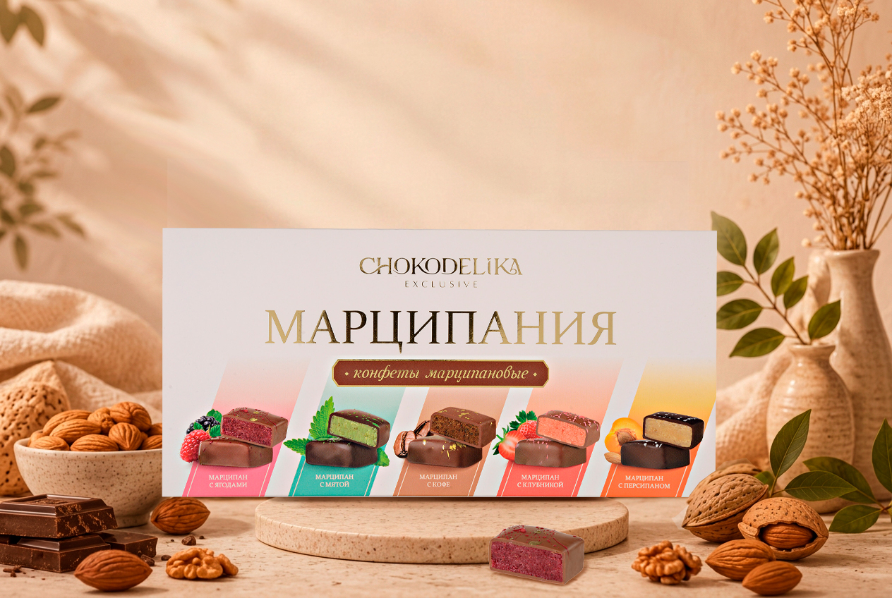 Новинка от Чокоделики: Конфеты ассорти «Марципания»! Новинка от Чокоделики: Конфеты ассорти «Марципания»!