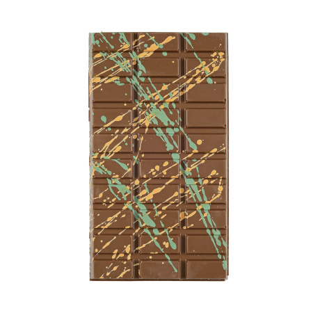 Шоколад молочный "Dubai Pistachio" с начинкой из фисташки, 550 гр