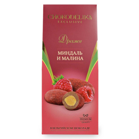Драже "Миндаль и малина", 100 гр