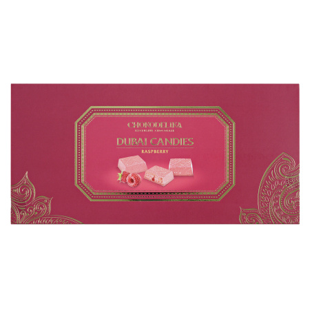 Конфеты Дубайские "Dubai Raspberry" с малиной, 125 гр